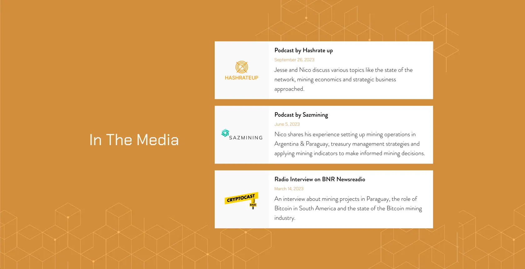 The Digital Mining Solutions reports section
